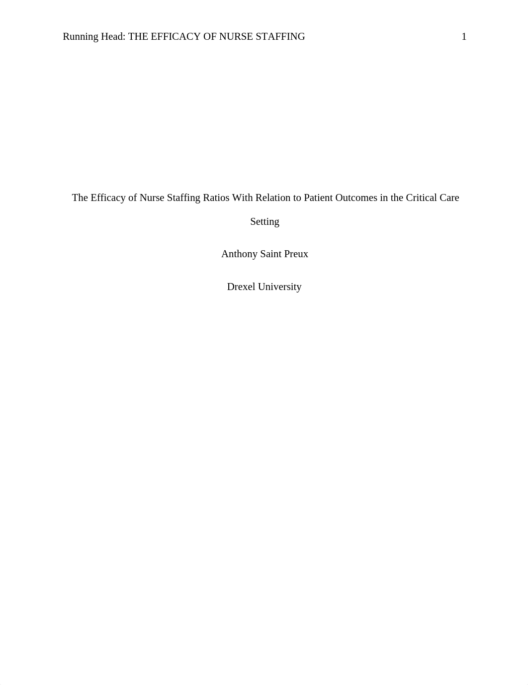 The Efficacy of Nurse Staffing Ratios.doc_d3xnb2llhlq_page1