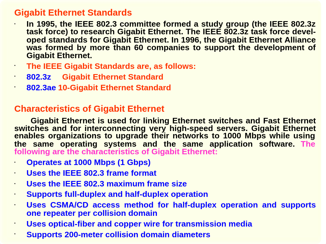 11). Gigabit and 10 Gigabit Ethernet LAN. IEEE 802.3z and IEEE802.3ae Standards_d3xw2s6s82a_page4