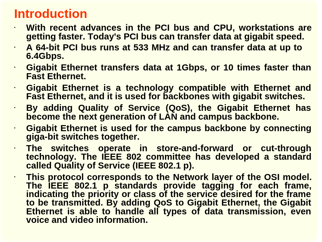 11). Gigabit and 10 Gigabit Ethernet LAN. IEEE 802.3z and IEEE802.3ae Standards_d3xw2s6s82a_page3