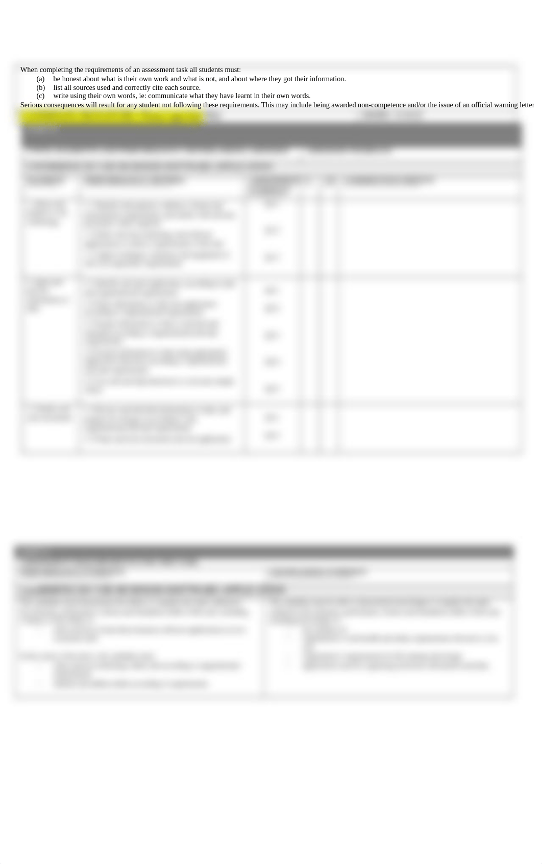 VET ASSESSMENT COVER SHEET TASK 1 Use business software applications and design and produce business_d3yf7jxz9st_page2