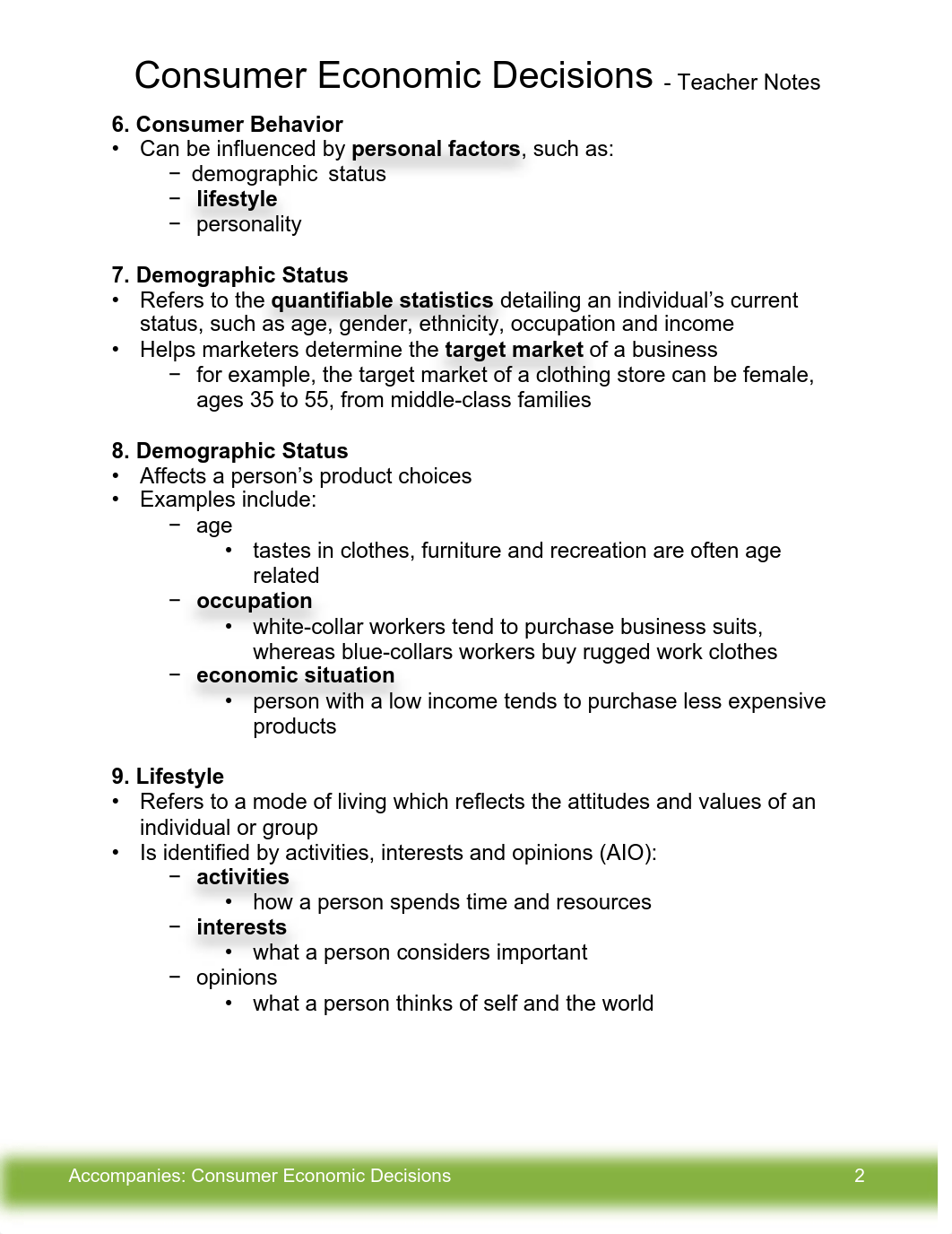 Teacher Notes for Unit 1 - Consumer Decisions.pdf_d3yk1yf2g2v_page2