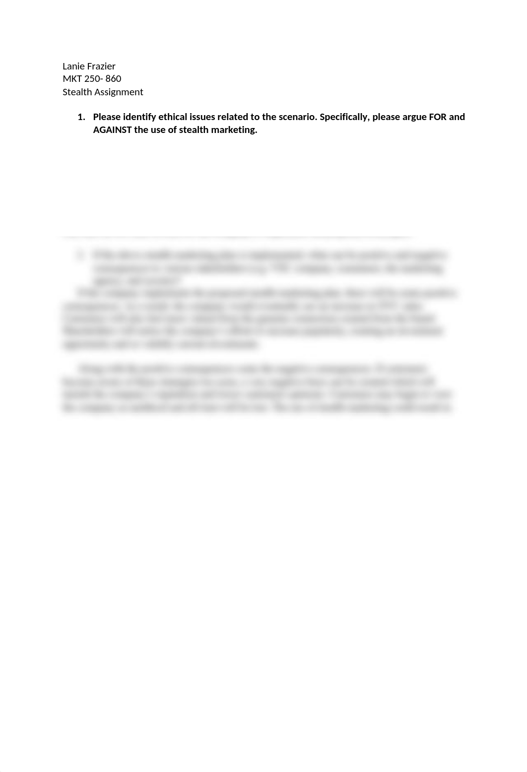 MKT250 Stealth Assignment .docx_d3yzqshy0b6_page1