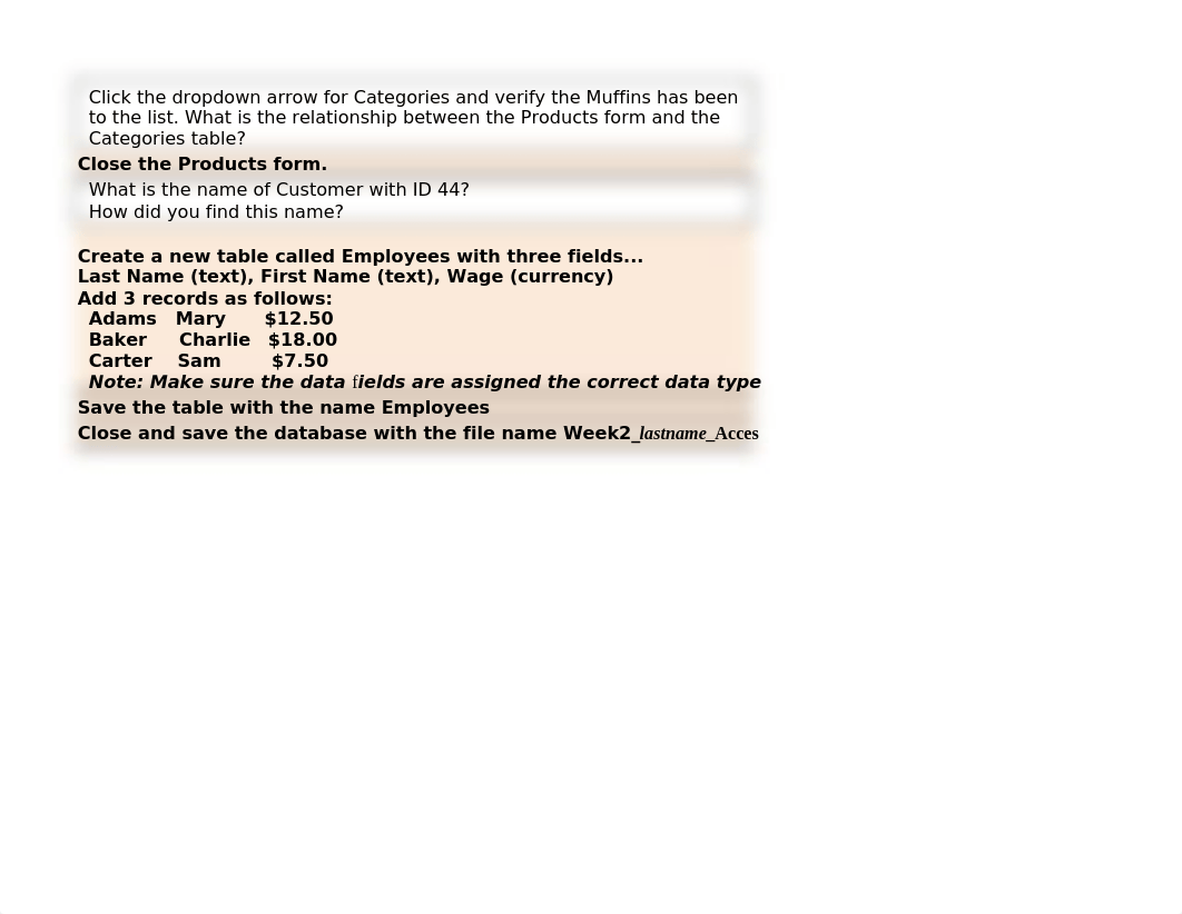 Access Exercises week 2_d3z0wjtvrvj_page2