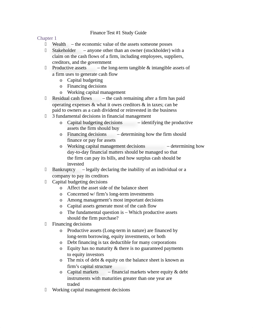 Finance Study Guide #1.docx_d3z476ap6bv_page1