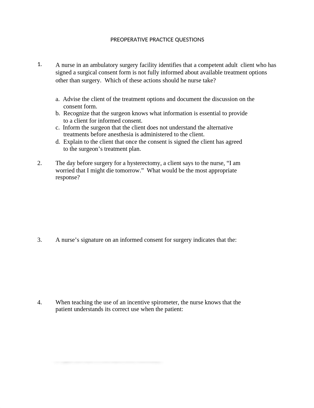 PREOPERATIVE PRACTICE QUESTIONS 2019.docx_d3z54v3nbl2_page1