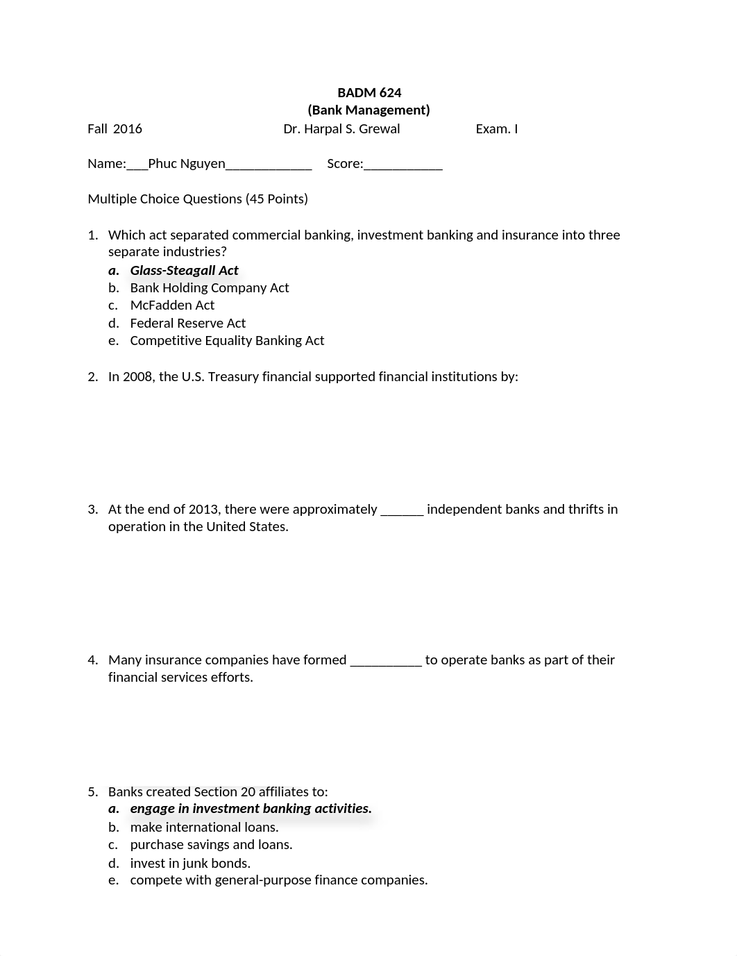 BADM 624 Exam. I-I_d3zemmggjjh_page1