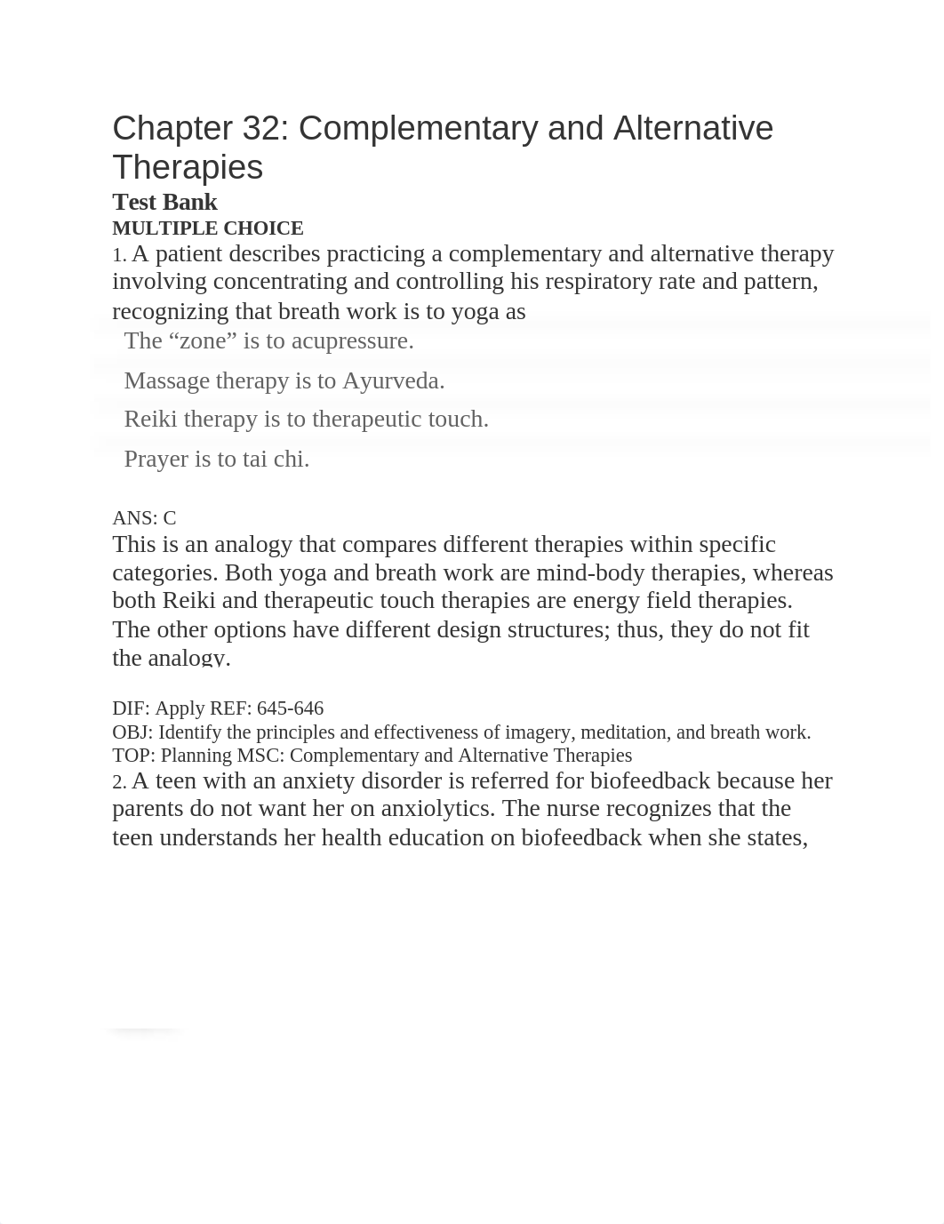 Chapter 32 Complementary and Alternative Therapies .docx_d3zm6iql9t8_page1