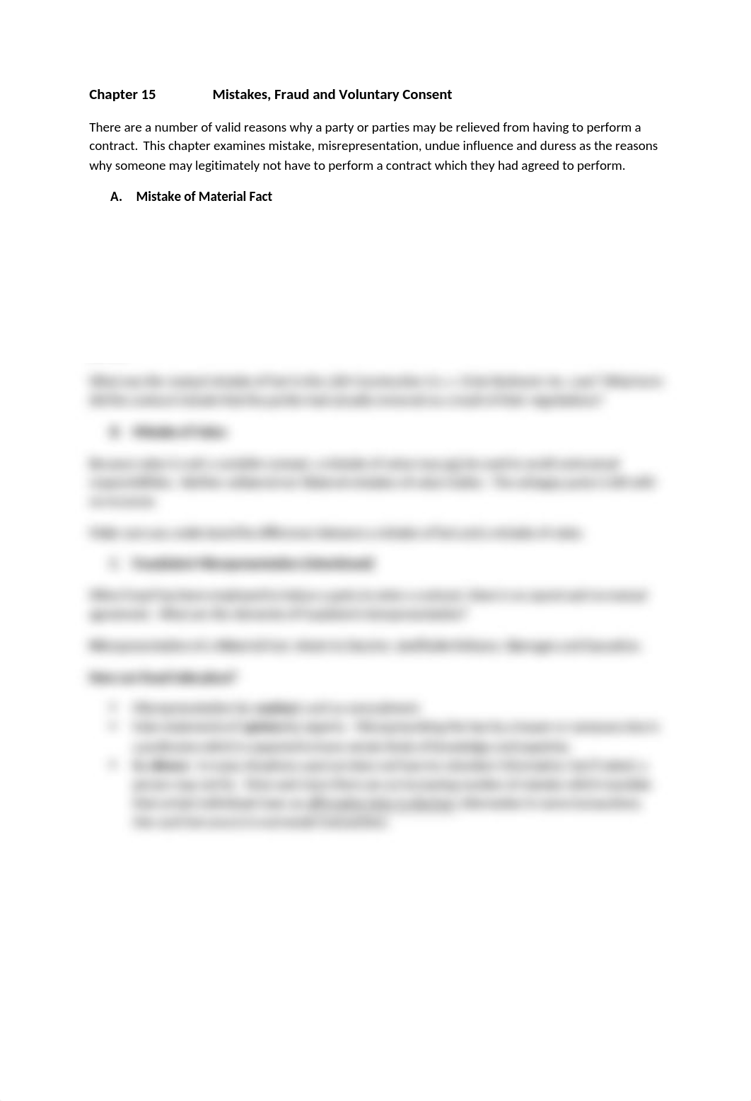 business law I mistake, fraud and voluntary consent 2015.docx_d3zob6pqmek_page1