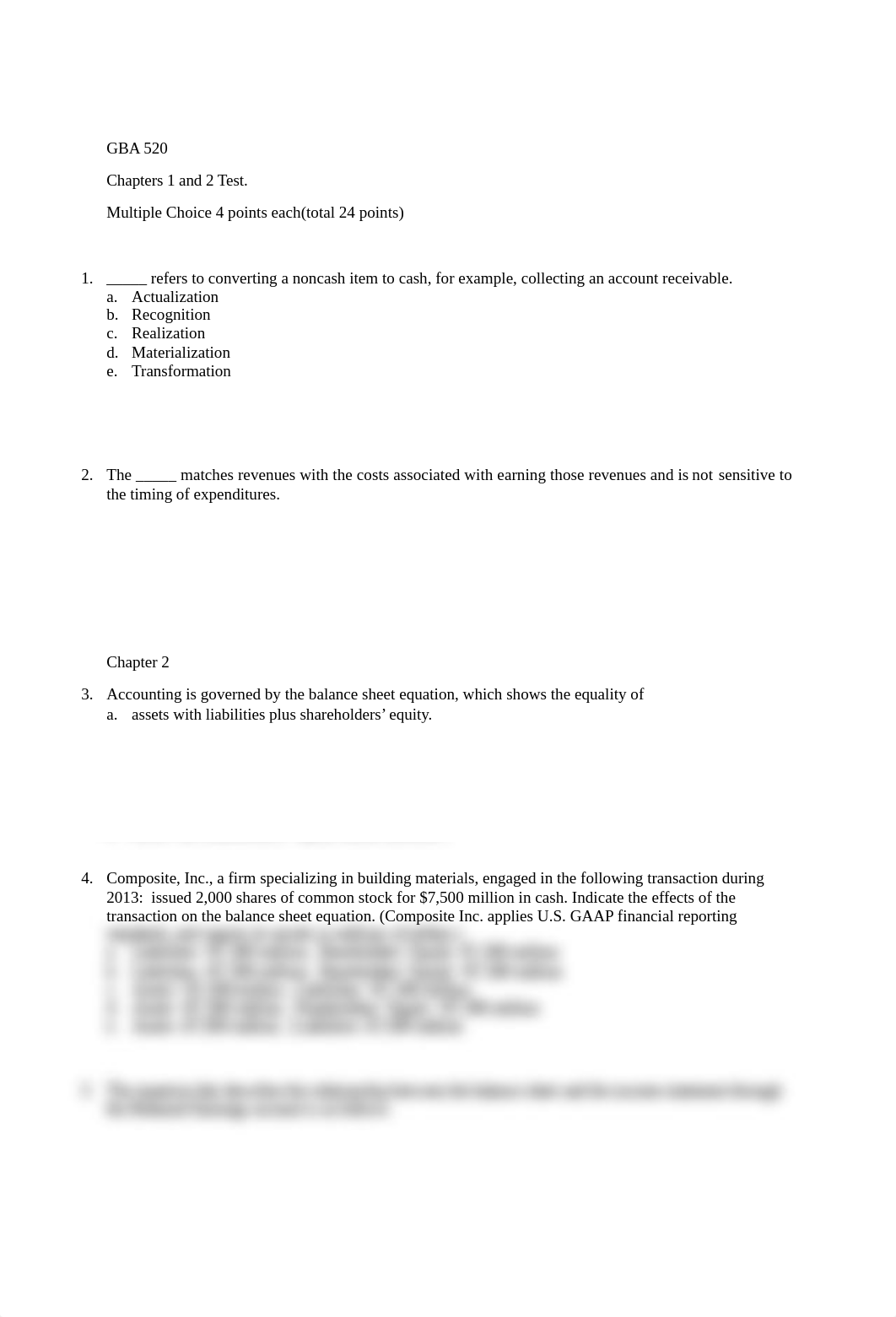 GBA 520 Test 1 Student Version (4).docx_d3zocyi1t6r_page1