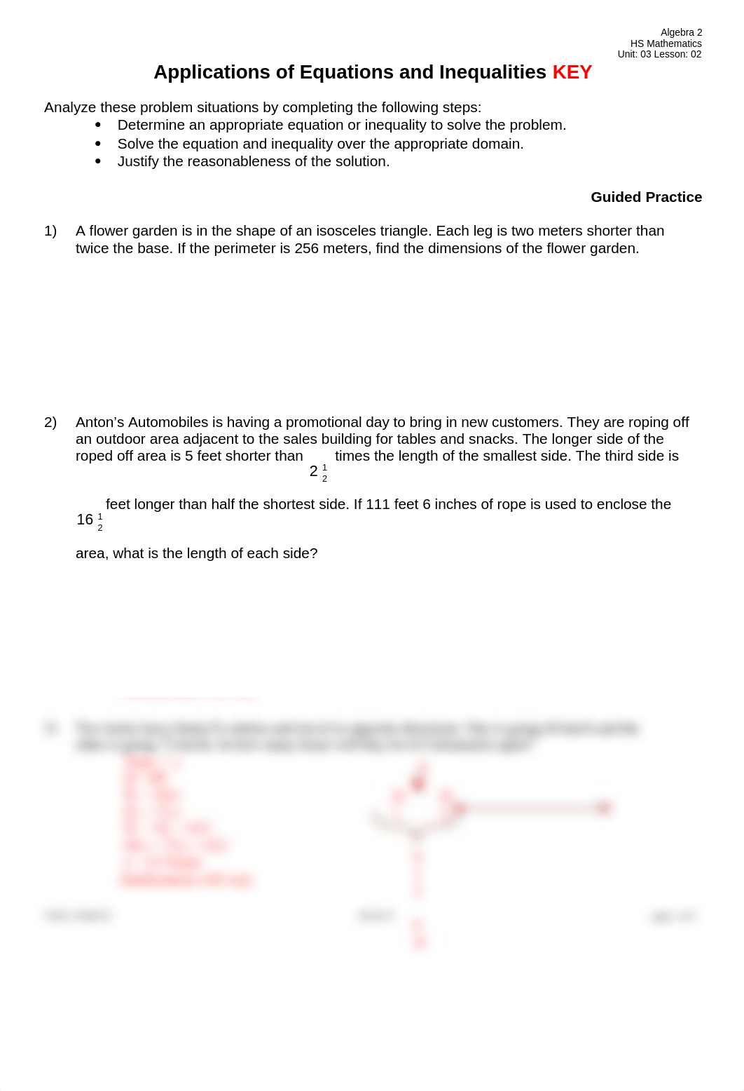 Applications of Equations and Inequalities KEY_d3zuzofy8ny_page1