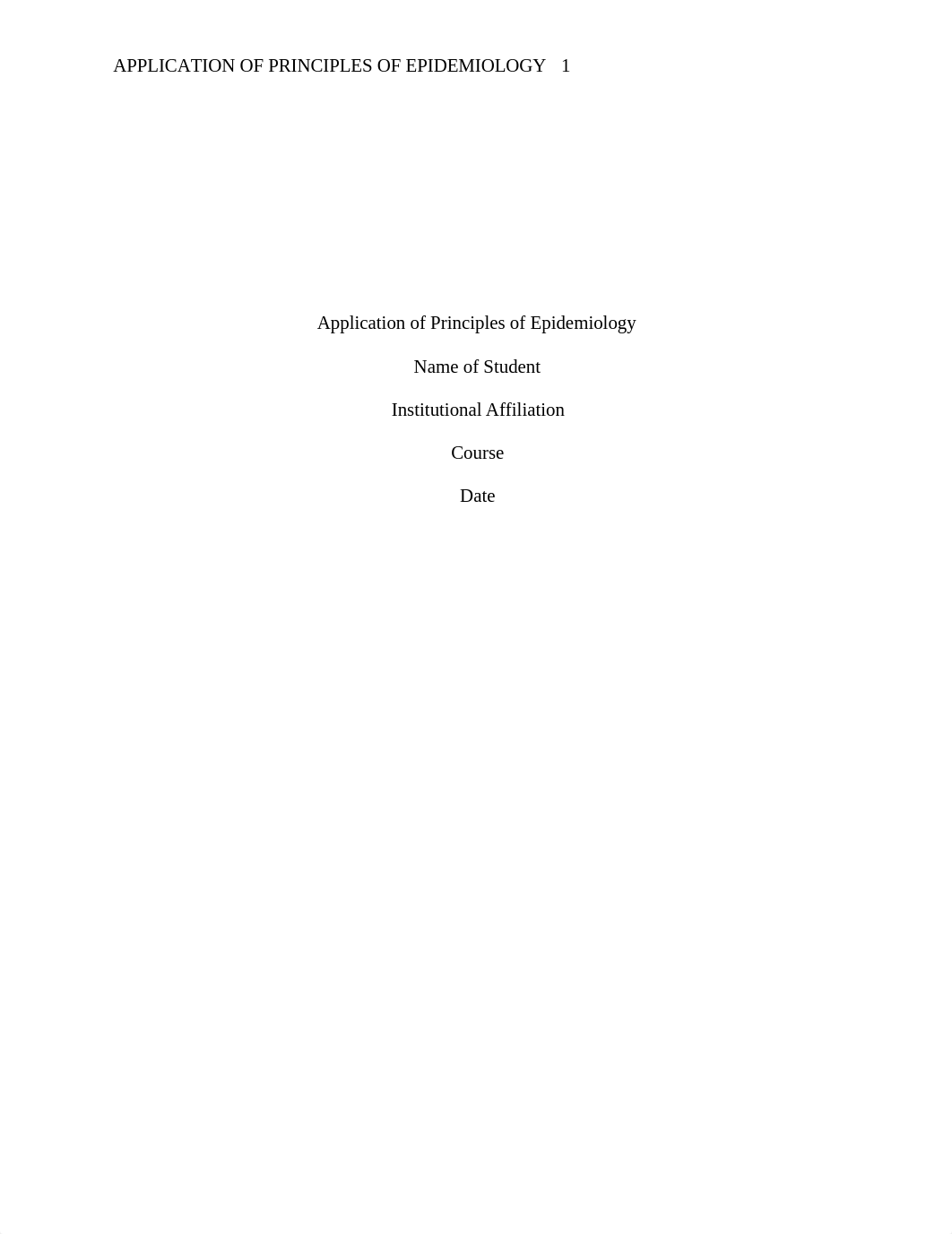 Application of Principles of Epidemiology.doc_d401ngqw043_page1