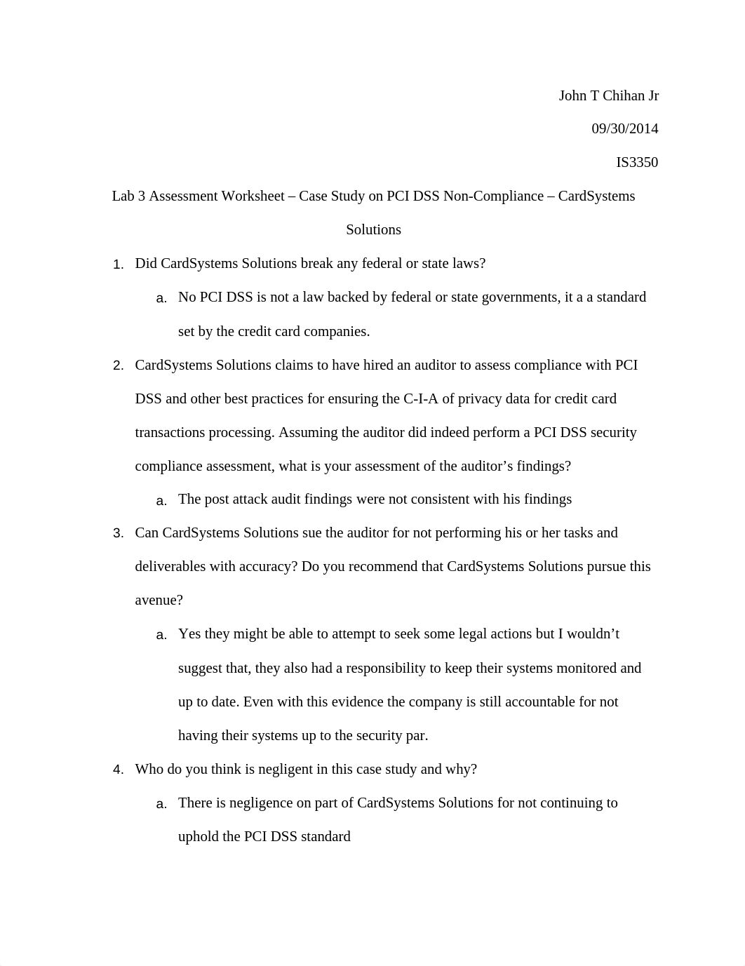 Lab 3 Assessment Worksheet - Case Study on PCI DSS Non-Compliance - CardSystems Solutions_d402zrnidny_page1