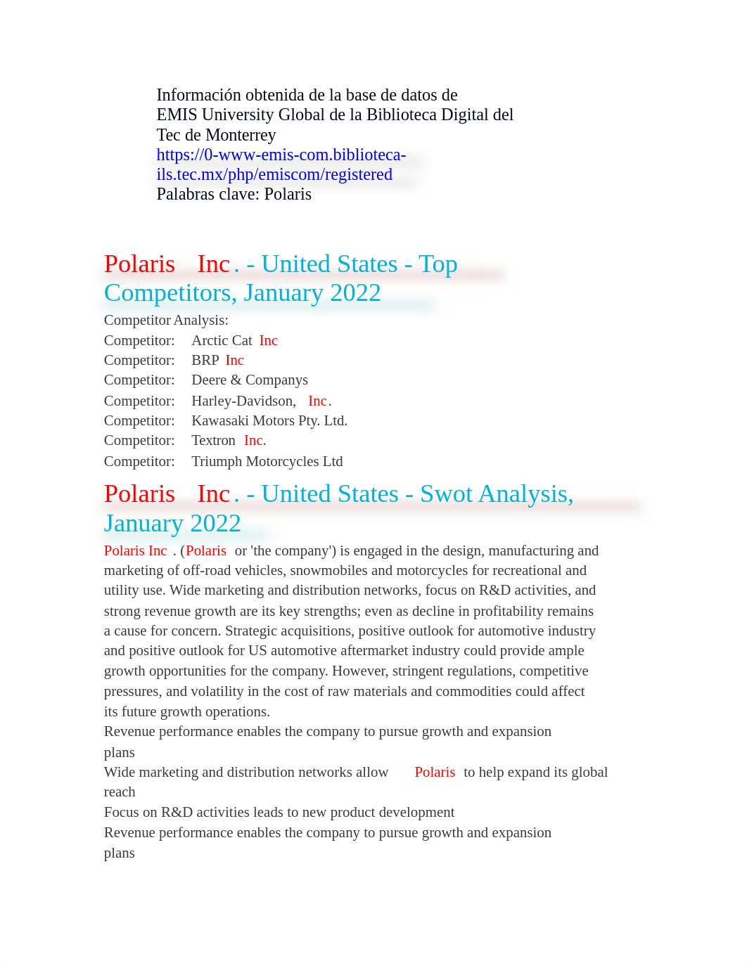 Polaris Top Competitors, SWOT Analysis and RELEVANT INFORMATION.docx_d414umxn9eq_page1