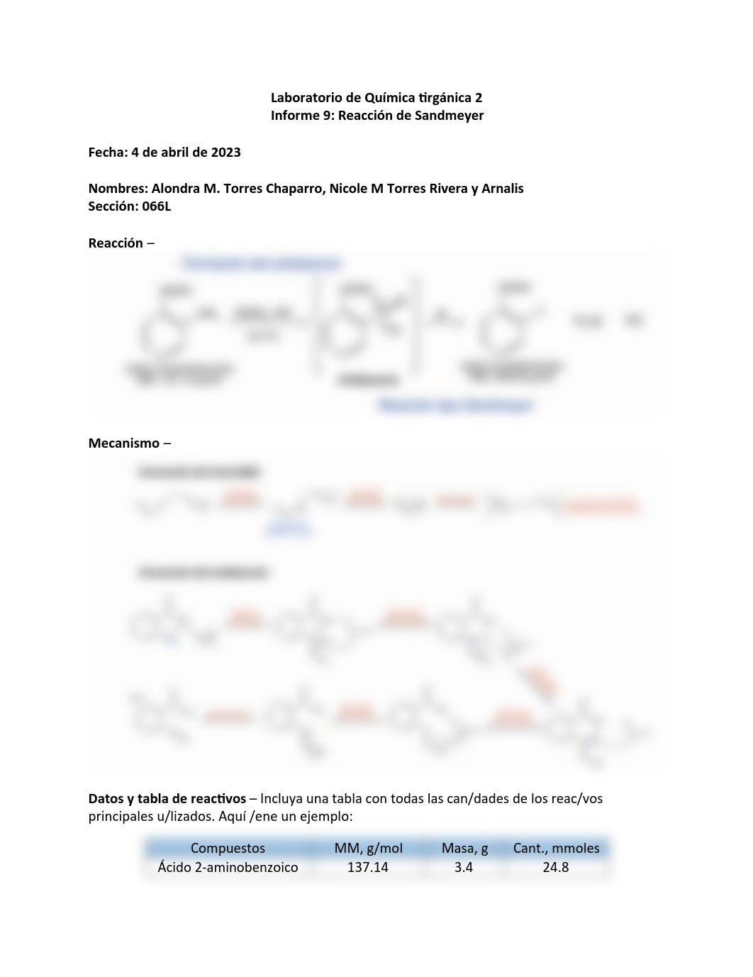 Informe 9- Reacción de Sandmeyer página.pdf_d415g122379_page1