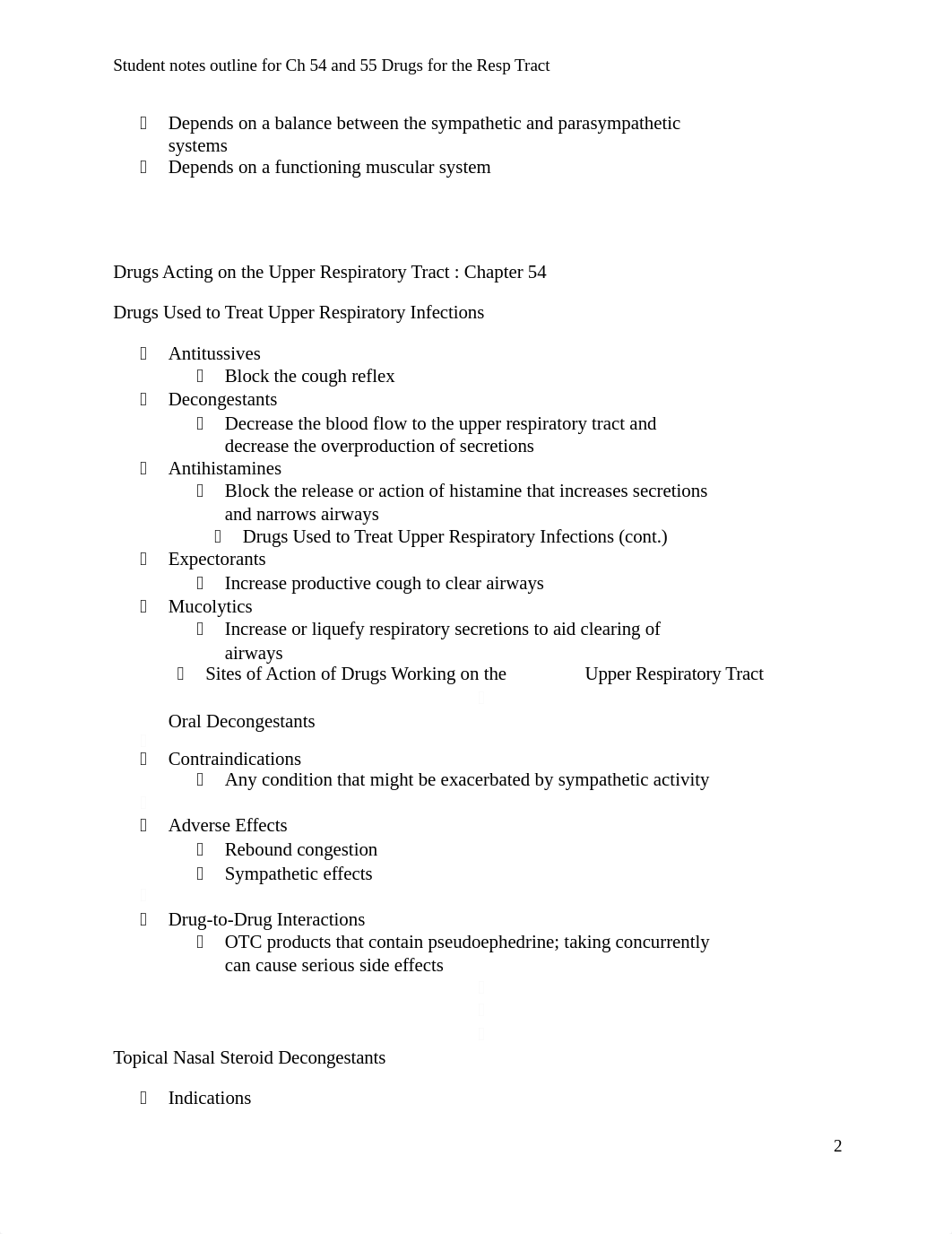 Exam2-Notes Chapter 54 and 55 Respiratory Tract Drugs_d418wacc9lv_page2