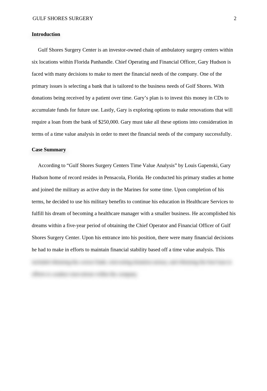 Case Study 2 Case 12 Gulf Shores Surgery Centers (Time Value Analysis).docx_d41ed08fw8z_page2