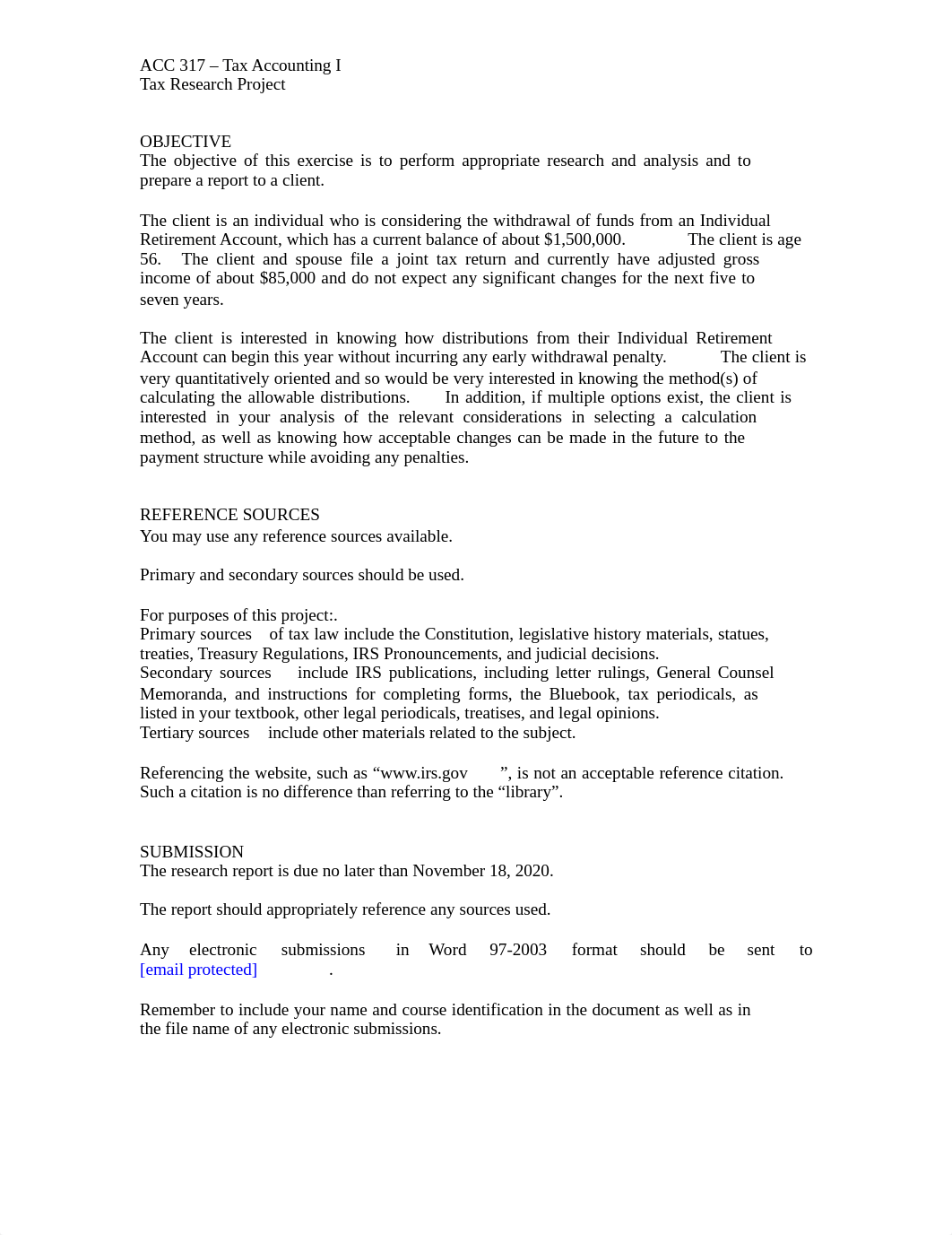 Research Project - Early Withdrawals from an IRA Without Penalties - Fall 2020.pdf_d41fo4xi20p_page1