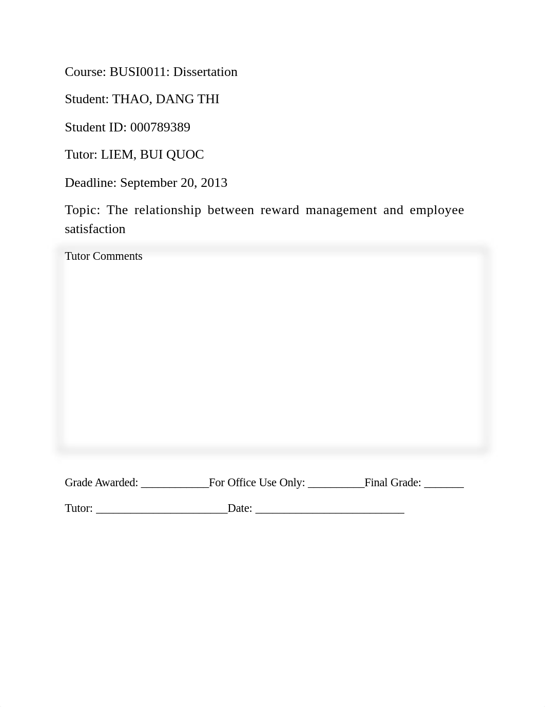 The relationship between reward management and employee satisfaction.docx_d41k4yu5m1w_page1