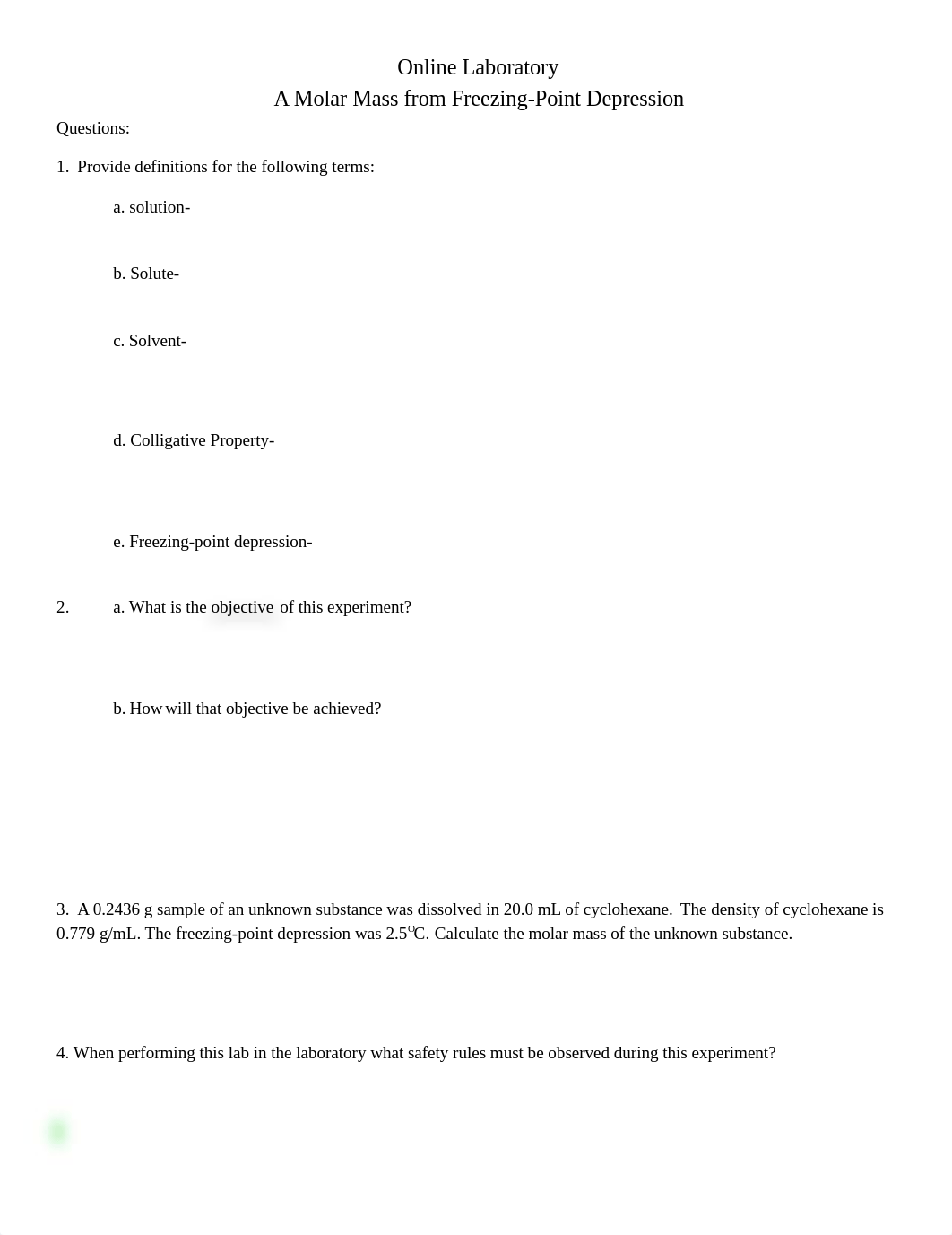 Lab 1 Molar Mass from Freezing Point Depression- Template.docx_d41qu5x83yc_page1