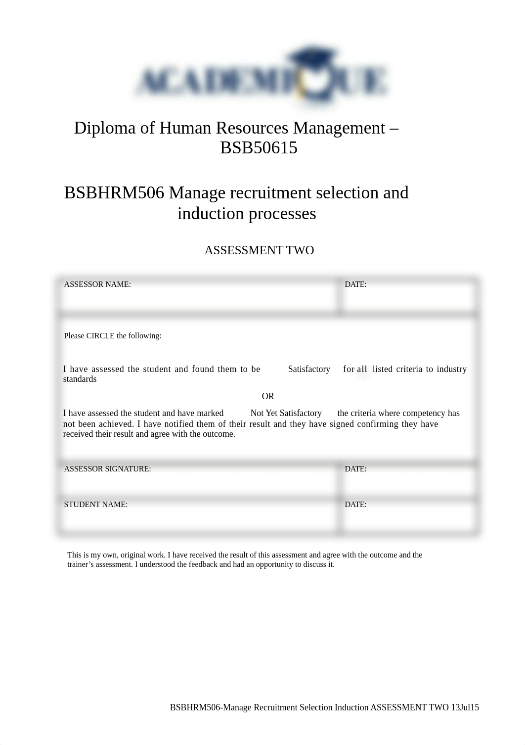 Yonggyu Park - 14  Manage  Recruit Select Induct  Assessment 2_d41sv39hd5d_page1