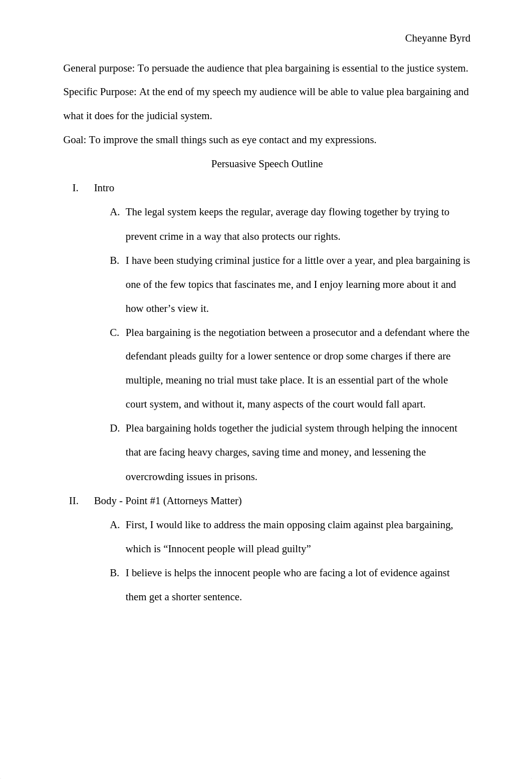 Plea Bargaining Persuasive Speech Outline.docx_d41wyjt1wbn_page1