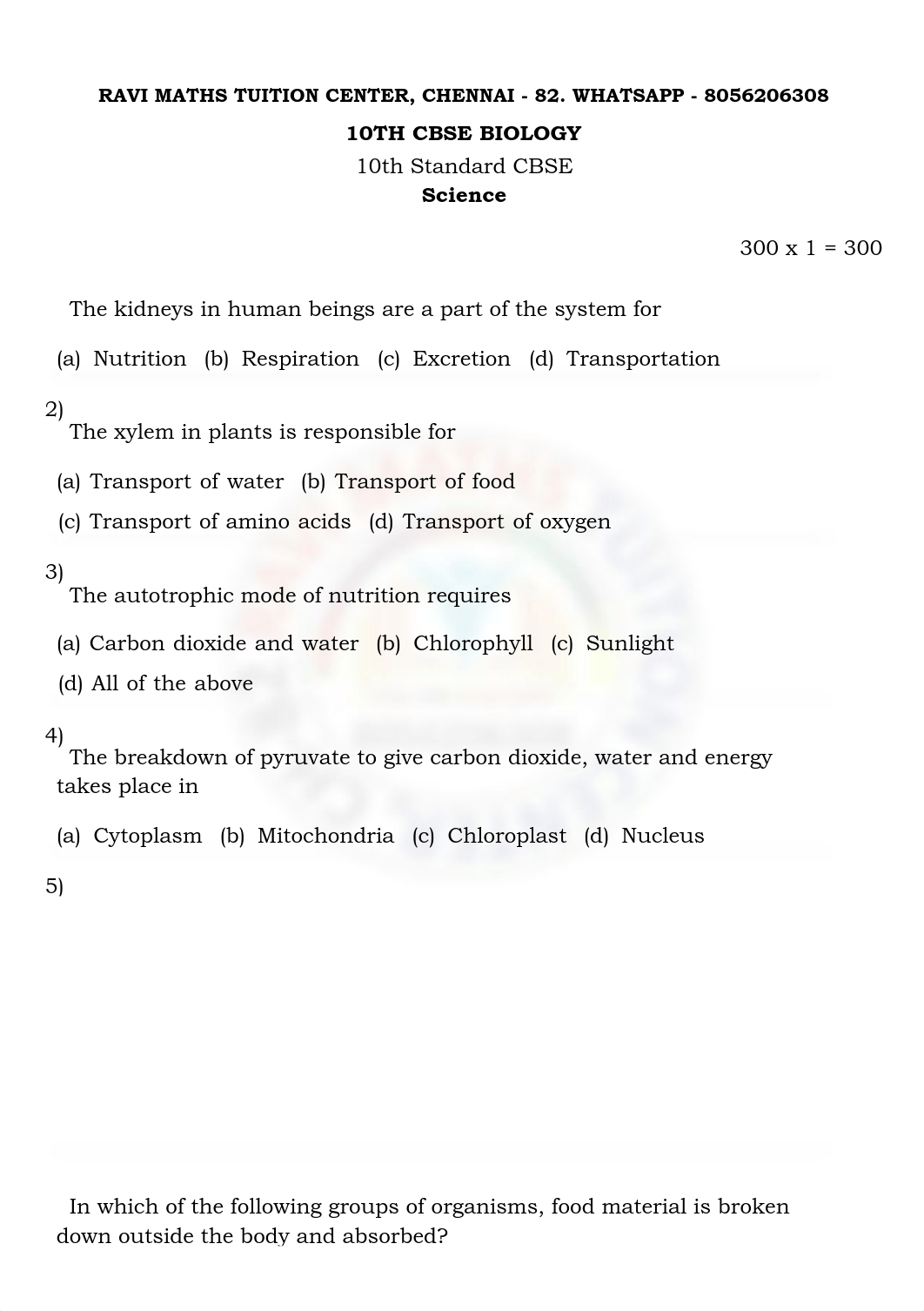 CBSE 10 Q BIOLOGY MCQS & ASSERTION REASON 2M 3M 4M CASE STUDY Q_.pdf_d422jvobmsc_page1