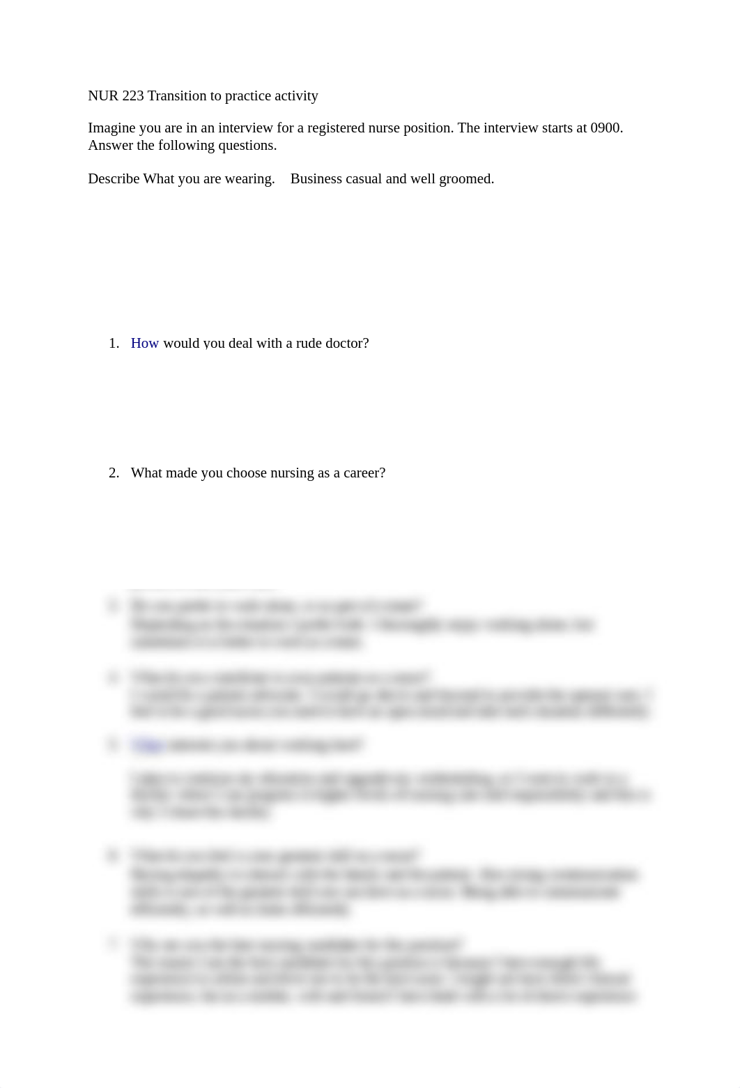 Steinorth NUR 223 Transition to practice 1 activity interviewing(1).doc_d4230j4667k_page1