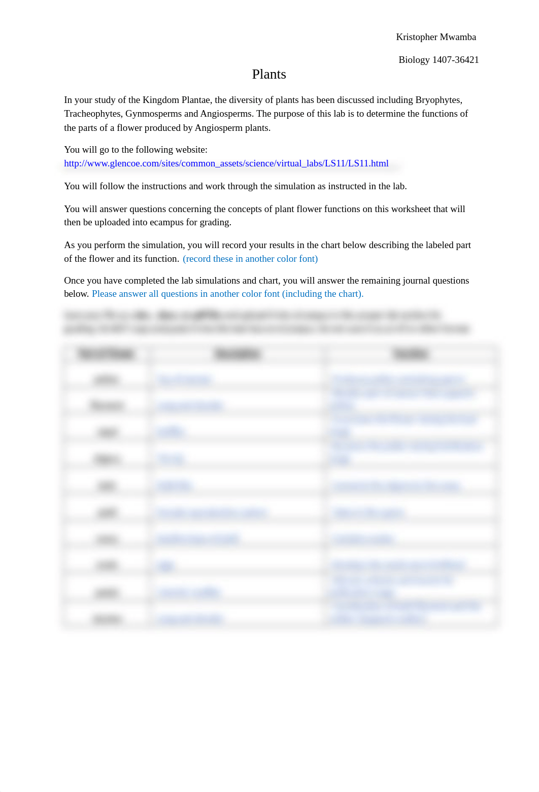 KrisMwamba_Angiosperm Plant Lab.doc_d42daox9lko_page1