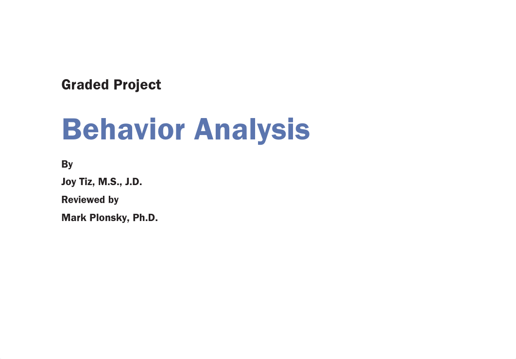 Graded Project Behavior Analysis_d42ed4y5kh7_page1