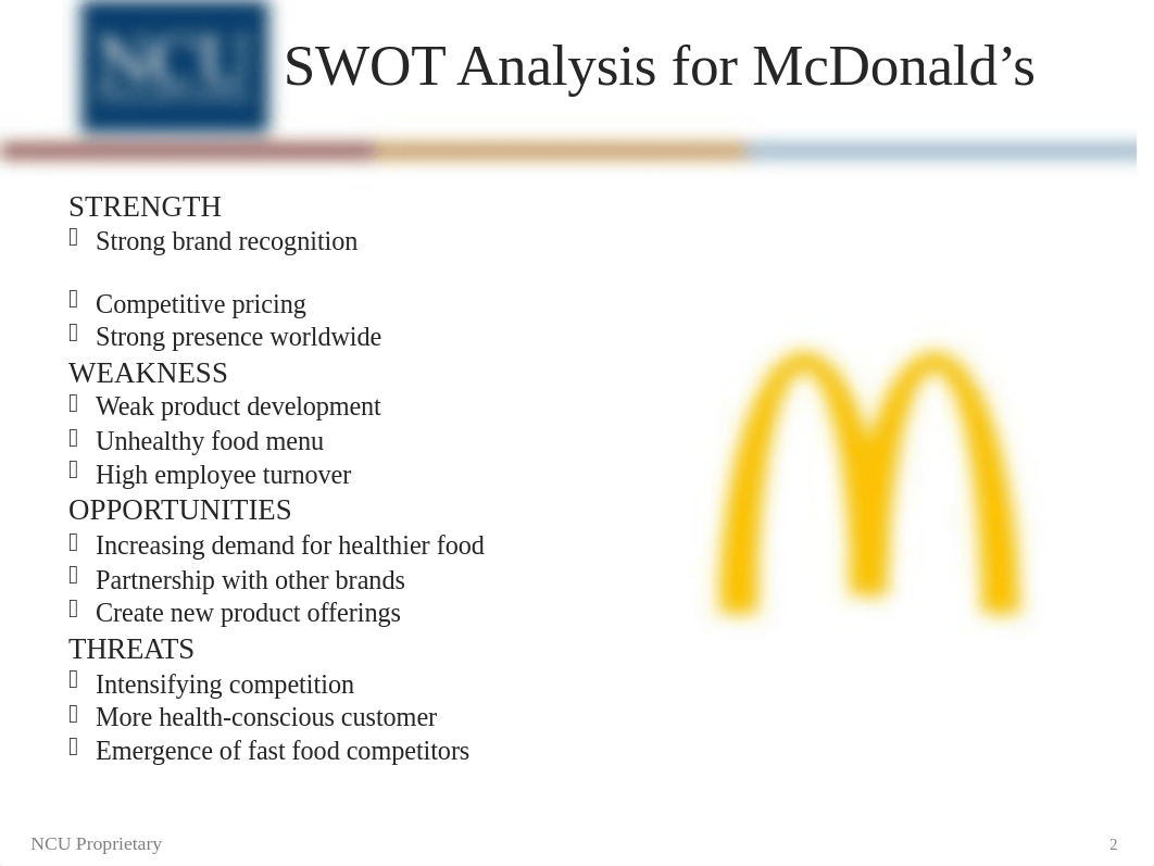 McDonald's  SWOT and PEST Analysis.pptx_d42g8jf2i2o_page2