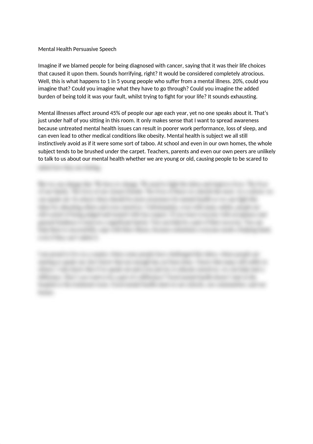 Mental Health Persuasive Speech.docx_d42t5r80th8_page1