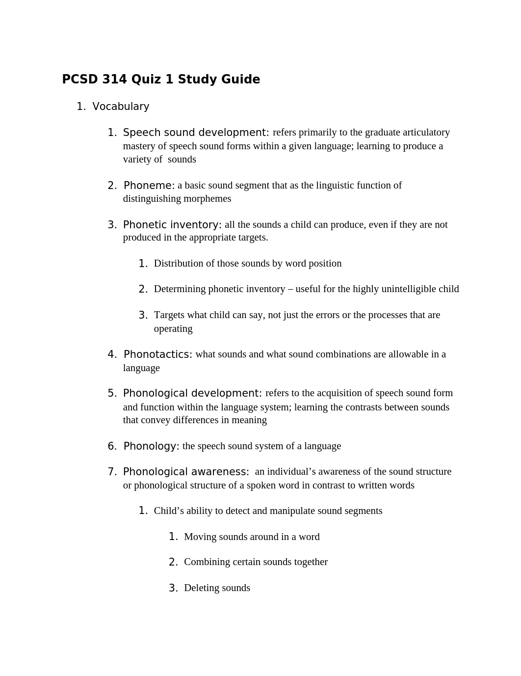 PCSD 314 Quiz 1 Study Guide.docx_d42vwyxa80t_page1