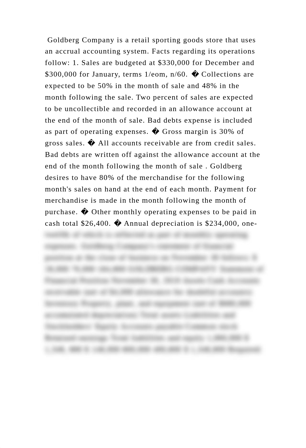 Goldberg Company is a retail sporting goods store that uses an accrua.docx_d435dhdadkr_page2