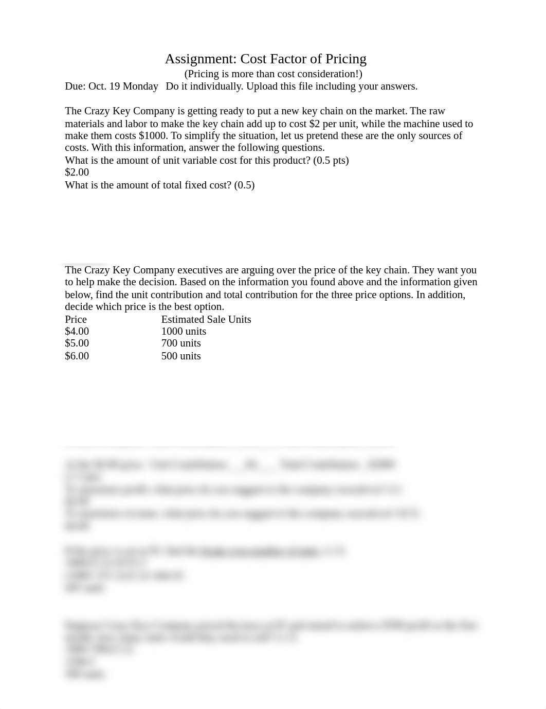 Davon Sylvester Cost and Pricing Assignment.doc_d438mr1h3fb_page1