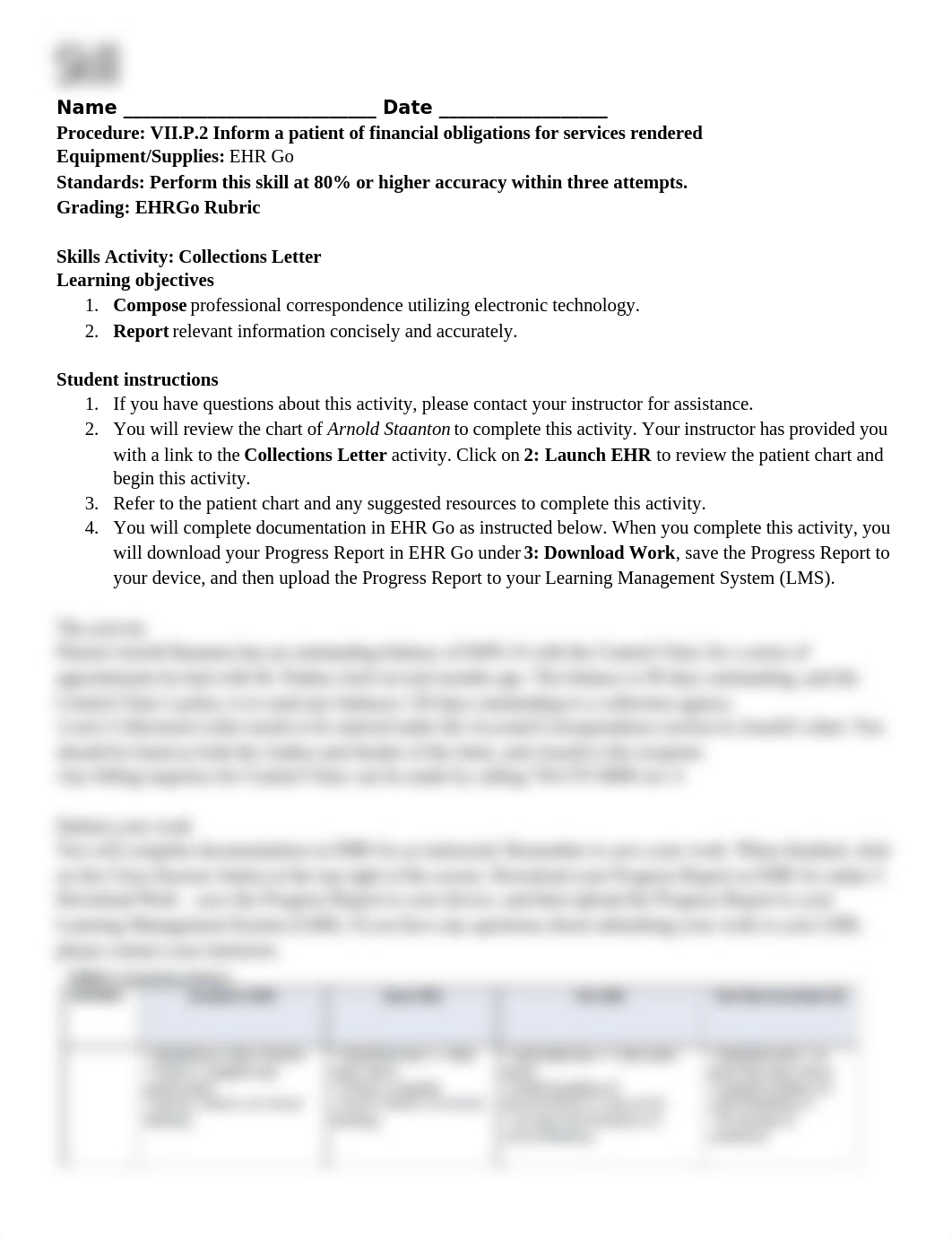 VII.P.3 Inform a patient of financial obligations for services rendered.doc_d43fakwbif7_page1