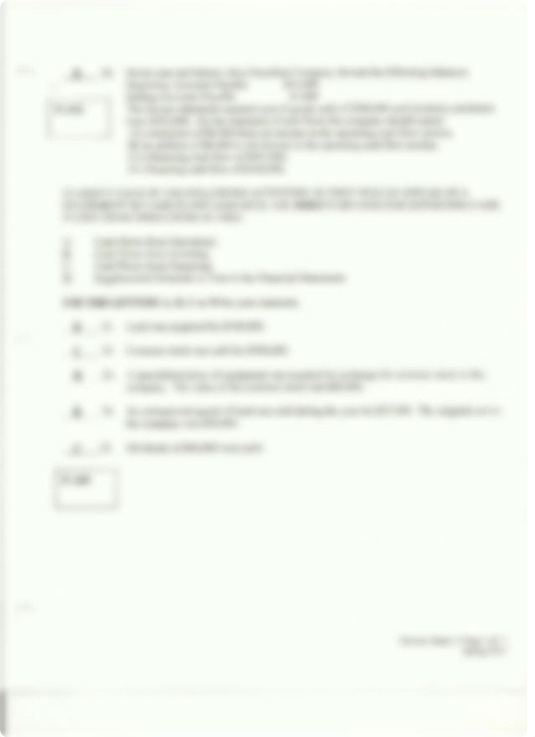 ACCTG 300 Chapter 12 Review Homework on The Statement of Cash Flows_d43l8lq60kj_page5