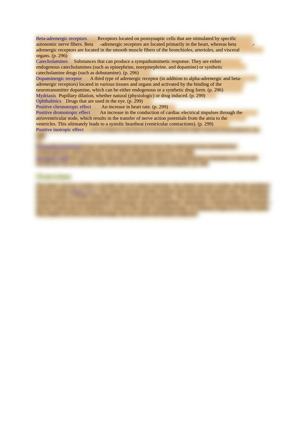 Adrenergic Drugs with highlights brown and yellow to help target key concepts.docx_d43s5llenxn_page2