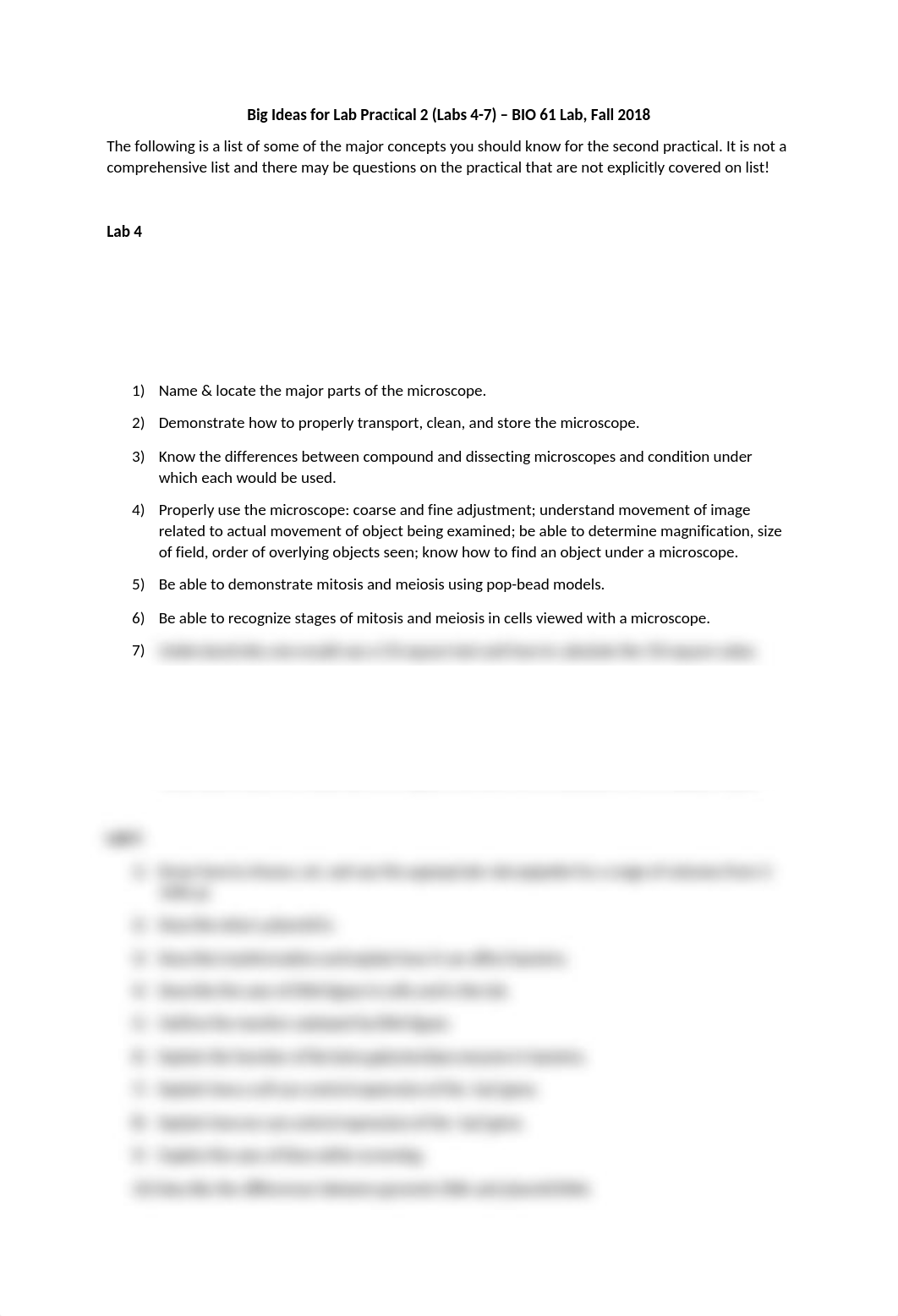 Big Ideas for Practical 2 practice Qs Bio61F2018.docx_d43xw1us7fl_page1