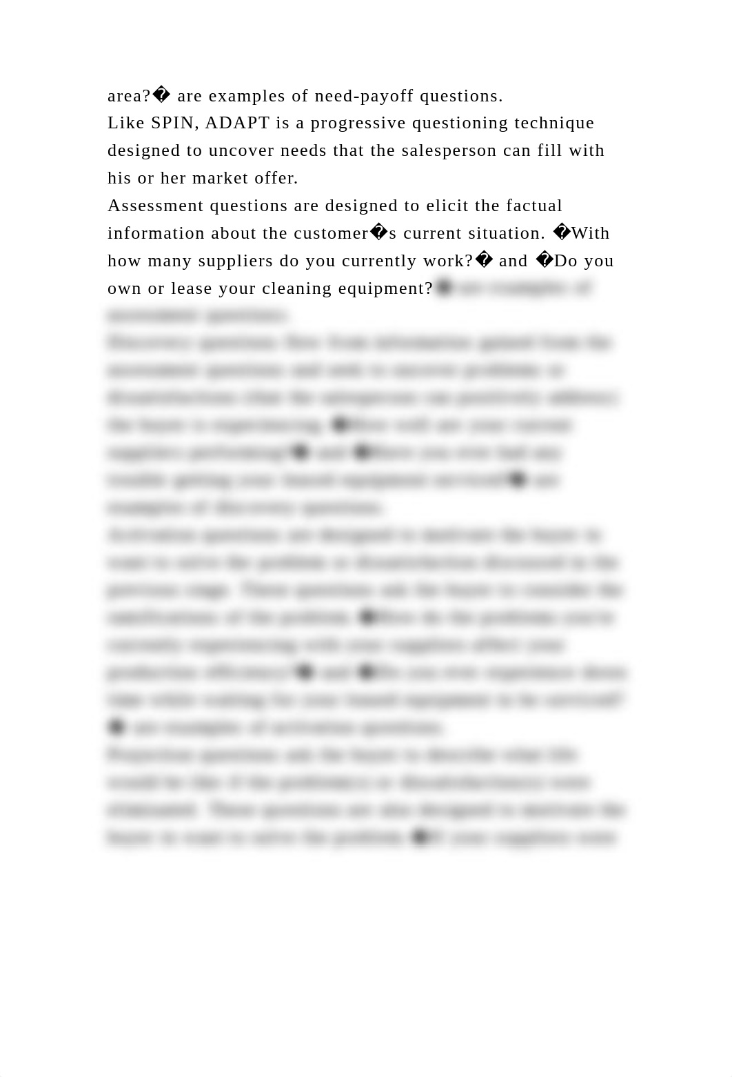 SPIN, ADAPT, SIERSPIN is a progressive questioning technique that .docx_d43xwkwwqjo_page3