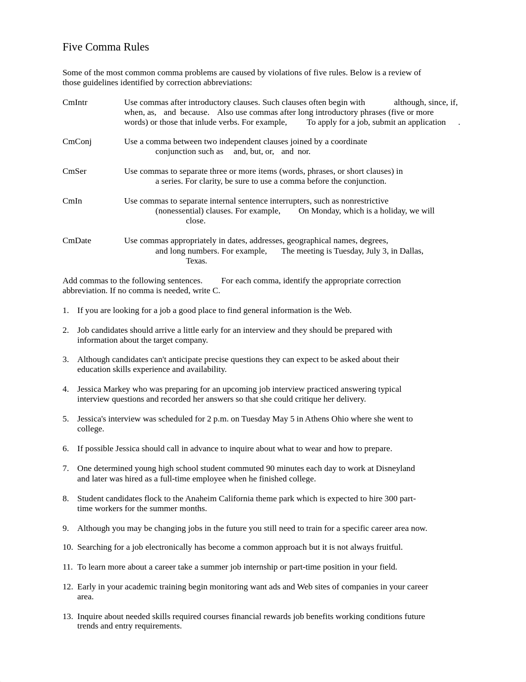 Punctuation Review Exercises With Keys.docx_d440yio3ym5_page1