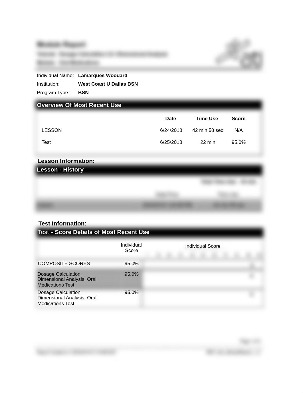 ATI Dosage Calculation 2.0 Dimensional Analysis - Oral Medications  Lamarques Woodard.pdf_d446g5nw8ms_page1