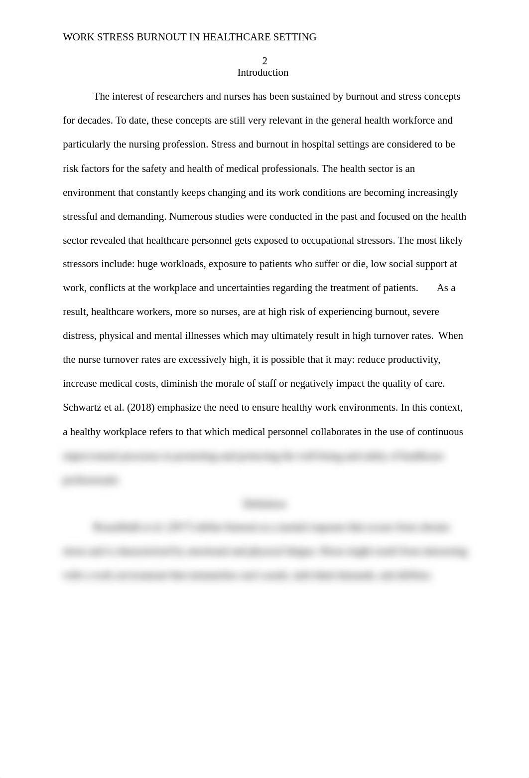 Work Stress Burnout in Healthcare Setting.doc_d4476yly6kv_page2