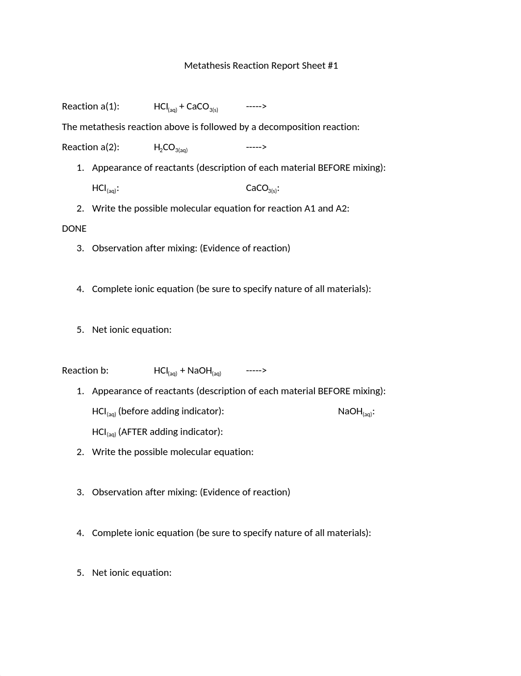 Metathesis Reaction Report Sheet (1).docx_d44ayn07g7q_page1