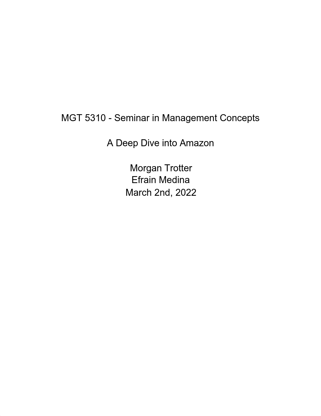 MGT 5310_ Amazon Research Paper.pdf_d44on8uf4hc_page1