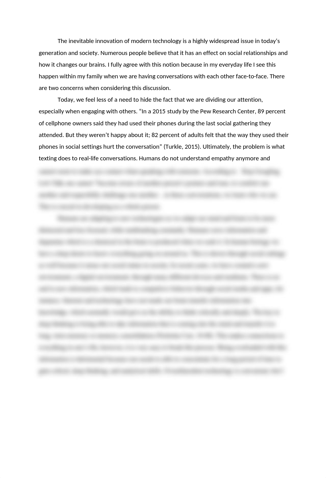 The inevitable innovation of modern communication technology is a highly prevalent issue in today.do_d451pyryuh6_page1