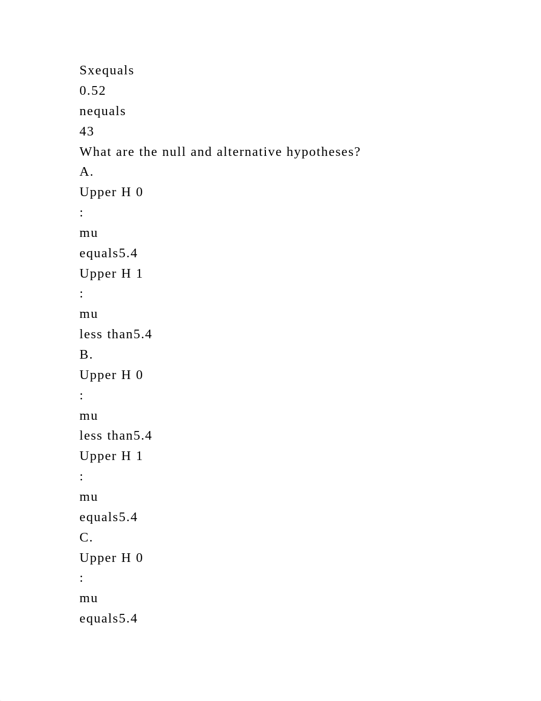 A simple random sample of43adults is obtained from a normally di.docx_d451vmm0vw8_page3