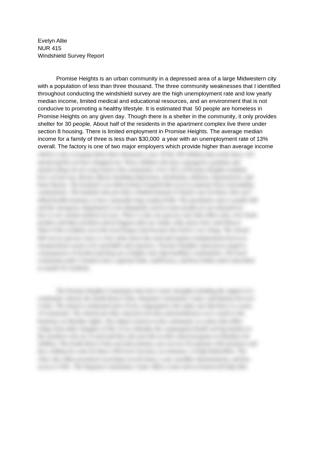 NUR 415 Windshield Survey Report.docx_d45dqet7xdc_page1