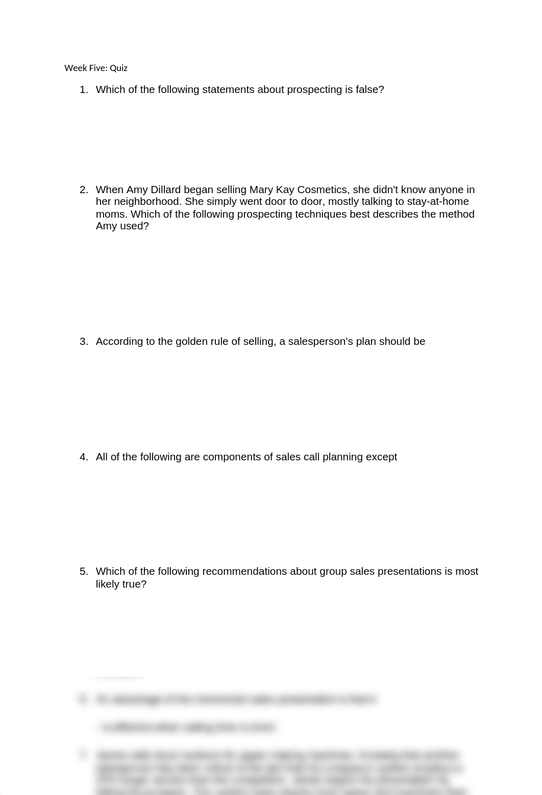 Week Five Quiz Personal Selling.docx_d45fqwy6so4_page1