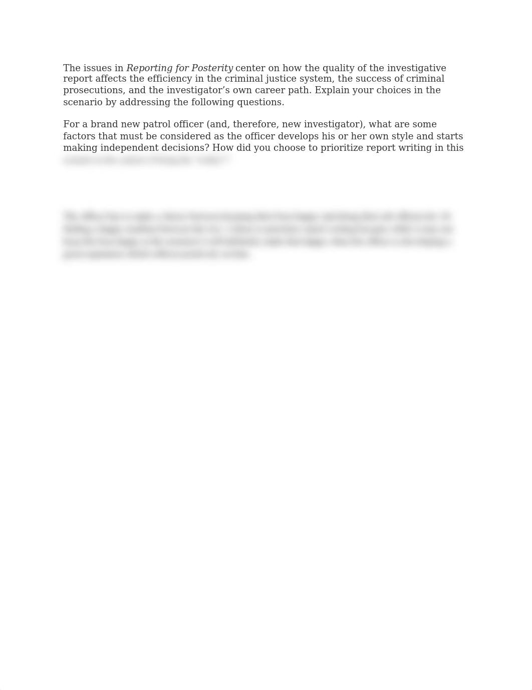 Chapter 3 You Decide Part 2  Justify Your Choices Reporting For Posterity.docx_d45hpbu4g3h_page1