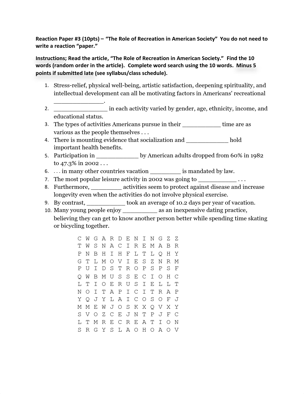 The Role of Rec in Am Society & Worksheet (1).pdf_d45kmw1qwum_page1